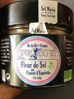 Mängden socker i Fleur del sel with espelette pepper
