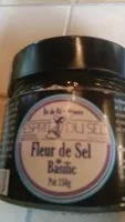Mängden socker i Fleur de sel au basilic