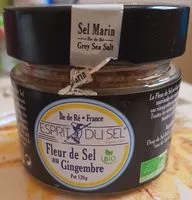 Mängden socker i Fleur de sel au gingembre