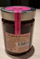 Mängden socker i Confiture de cerises