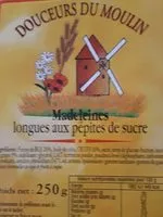 Mängden socker i Madeleines longues pépites de sucre