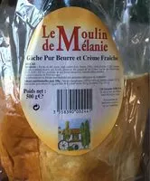 Mängden socker i Gâche pur beurre et crème fraîche