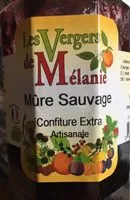 Mängden socker i Confiture de mures sauvages