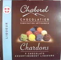 Mängden socker i Chardons 9 chocolats assortiment liqueurs