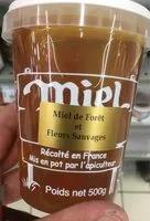 Mängden socker i Miel de foret et fleurs sauvages