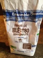 Mängden socker i Farine de blé T80 1kg