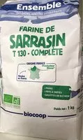 Mängden socker i Farine de sarrasin T130