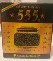 Mängden socker i Thé vert superieur  555