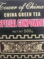 Mängden socker i Thé vert Tour de Chine. Spécial gunpowder