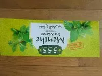 Mängden socker i Menthe du maroc