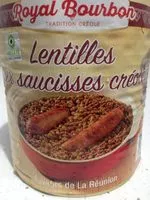 Mängden socker i Lentilles aux saucisses créoles