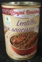 Mängden socker i Lentilles aux saucisses creoles