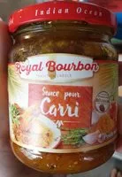 Mängden socker i 200G Sauce Pour Carry Royal Bourbon