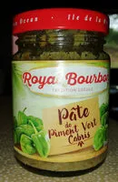 Mängden socker i Pâte De Piment Cabris Vert 90G Royal Bourbon