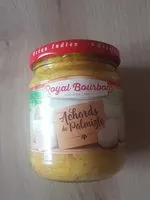 Mängden socker i Achards de palmiste