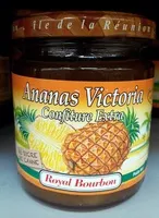 Mängden socker i Confiture Extra Ananas Victoria au sucre de canne