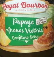 Mängden socker i Confiture Papaye Ananas Victoria