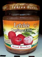 Mängden socker i Confiture extra Letchis au sucre de canne