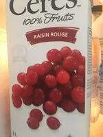 Mängden socker i Jus de raisin rouge