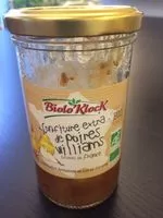 Mängden socker i Confiture extra de Poires Williams