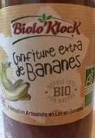 Mängden socker i Confiture extra de bananes