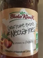 Mängden socker i Confiture extra de nectarines