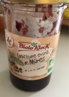 Mängden socker i confiture extra de mures