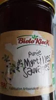 Mängden socker i Puree De Myrtilles 100% Fruits