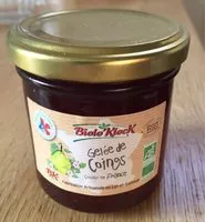 Mängden socker i Gelee De Coings 100% Francais