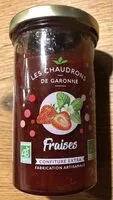 Mängden socker i Les chaudrons de garonne fraises