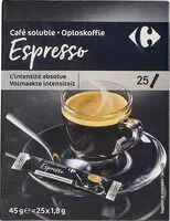 Mängden socker i Espresso