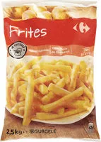 Mängden socker i Pommes frites