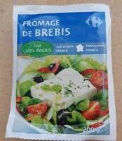 Mängden socker i Fromage de brebis (Fêta)