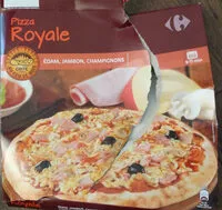 Mängden socker i Pizza Royale cuite au feu de bois Édam, Jambon, Champignons