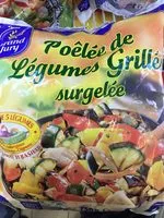 Mängden socker i Poêlée de légumes grillés surgelée