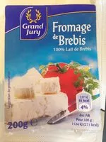 Mängden socker i Fromage de brebis
