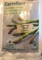 Mängden socker i Asperges Vertes