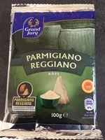 Mängden socker i Parmigiano reggiano râpé