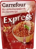 Mängden socker i Riz À la méditerranéenne