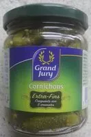 Mängden socker i Cornichons Extra-Fins