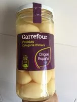 Mängden socker i Patatas enteras al natural