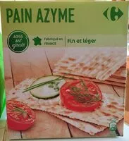 Mängden socker i Pain azyme