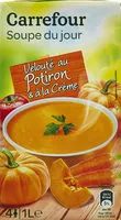Mängden socker i Velouté Potiron