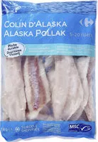 Mängden socker i Filets Colin d'Alaska