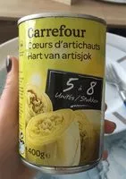 Mängden socker i Cœurs d'artichauts