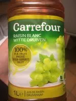 Mängden socker i Jus De Raisin Blanc