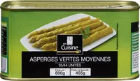 Mängden socker i Pointes d'asperges vertes