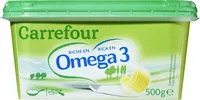 Mängden socker i Omega 3 - Matière Grasse à Tartiner