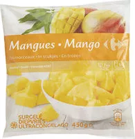 Mängden socker i Mangues En morceaux