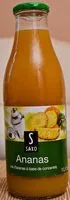 Mängden socker i Bocal 1L Jus Ananas Saxo